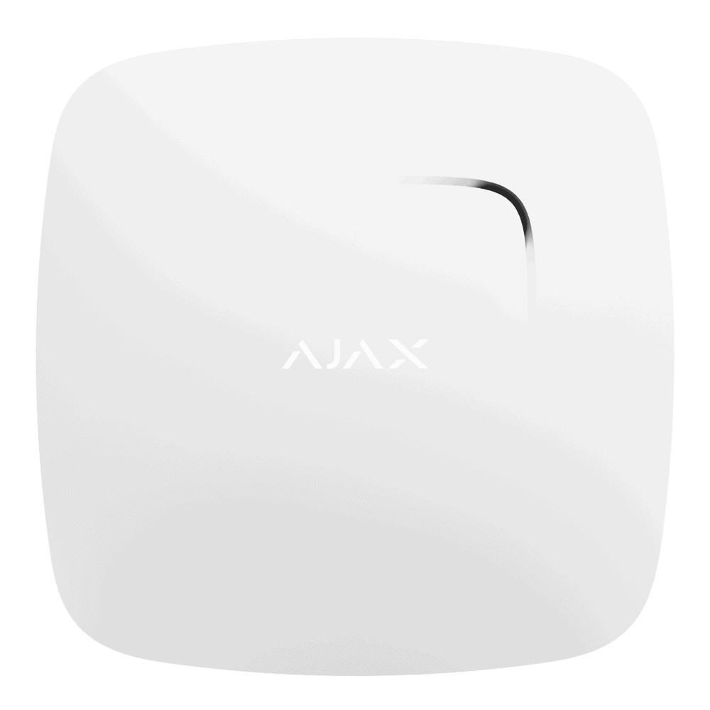 FireProtect
Detector de calor y humo con baterías reemplazables Blanco