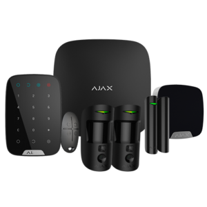 Kit de alarma profesional
Ajax HUB 2, 2 PIRCAM PhOD, 1 teclado
1 contacto magnético,1 mando y 1 sirena interior Negro