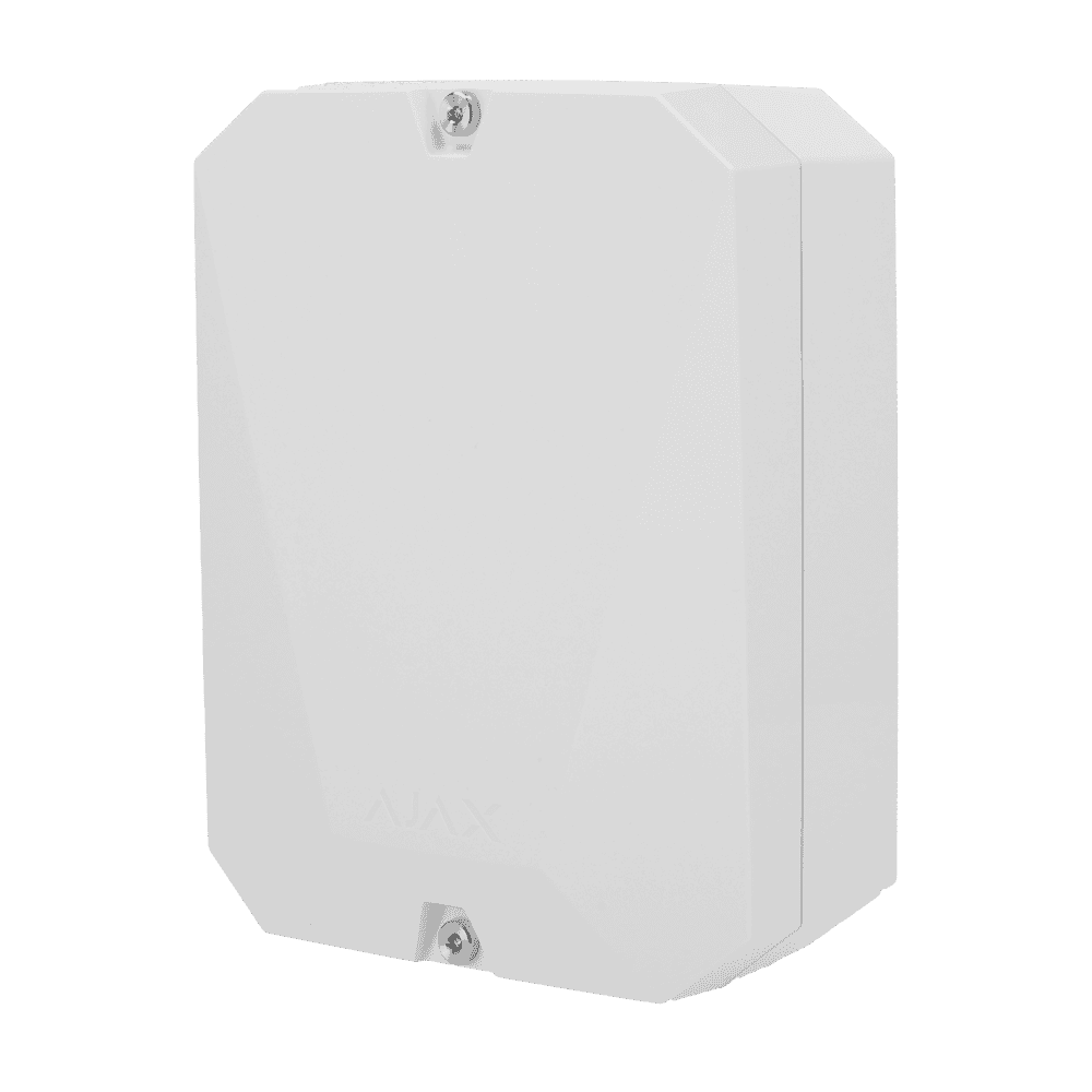 MultiTransmitter
Módulo para integrar detectores cableados o dispositivos de terceros con Ajax Blanco