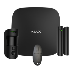 Kit de alarma profesional
Ajax HUB 2 Plus, 1 PIRCAM
1 Contacto magnético y 1 mando Negro