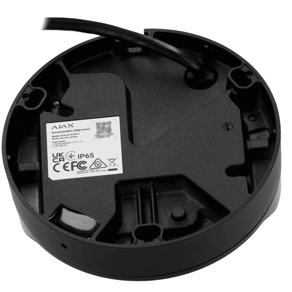 Cámara IP Domecam 5 Megapixel Ajax Lente 2,8 mm - Imagen 2