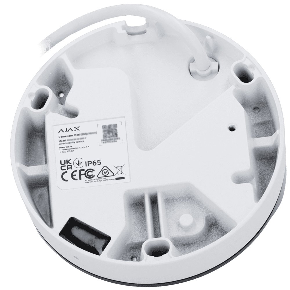 Cámara IP Domecam 8 Megapixel Ajax Lente 2,8 mm - Imagen 3
