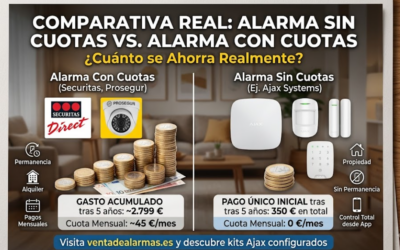 Alarma cuota Mensual o Comprarla